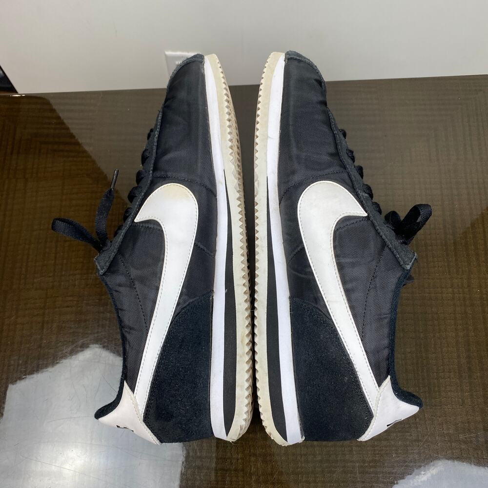 Nike Cortez Basic Nylon Black White Sneakers Shoe… - image 6